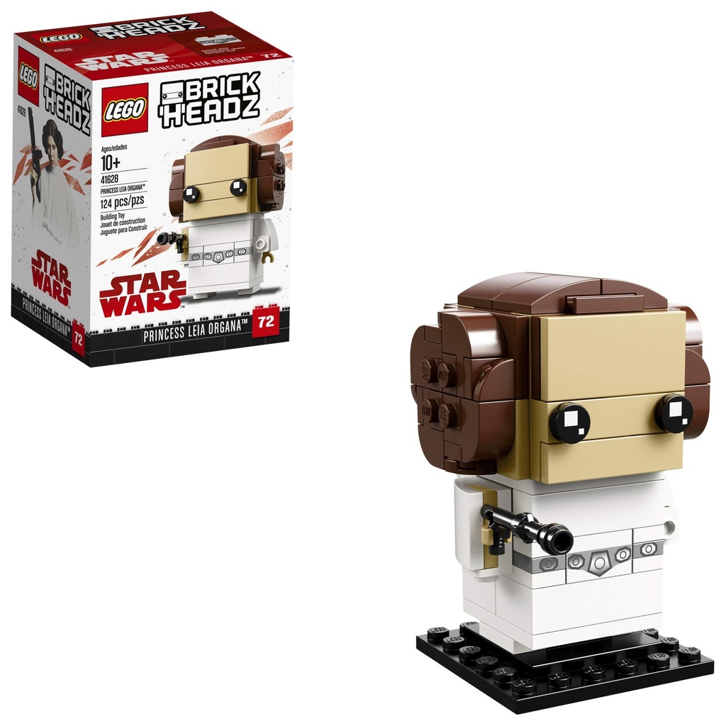 LEGO 6225350 Brickheadz Princess Leia Organa 41628 Building Kit Multicolor
