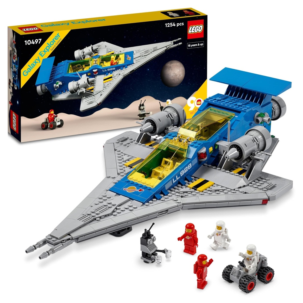 Lego 10497 Galaxy Explorer Space System explorer spaceship 1254 pieces