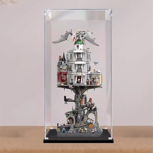 Acrylic Display Box for Lego 76417 Ancient Spirit Court Model Transparent Dustproof Display Box Compatible with Lego 76417 Construction kit Model Not Included 2mm