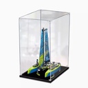 Clear Acrylic Display Box Compatible with Lego 42105 Floating catamaran Model Dustproof Display Gifts Protect Decorations Collectibles Storage Organizer Box Only 3mm
