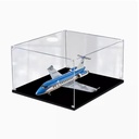 Acrylic Transparent Display Case for Lego 60104 Airport Terminal Building Model Dustproof Transparent Display Case Showcase 196 220 90 inches Display Case Only 2mm