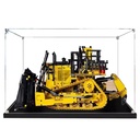 Display Case for Lego Cat D11 Bulldozer 42131 Dustproof UVProtected Custom Fit Showcase Gifts for Lego Lovers Assembly Storage Transparent 3mm