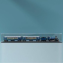 Acrylic Display Case for Lego 21344 Orient Express Dustproof Box Storage Box Transparent Box Display Box Compatible with 21351 Box Only Transparent Style