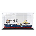 Acrylic Display Case for Lego 42064 Dustproof Box Storage Box Transparent Box Display Box Compatible with Lego 42064Only Case No Model 3mm