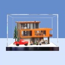 Acrylic Display Case for Lego 21354 Twilight The Cullen House Model without Brick Model Option C