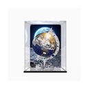 Dustproof Transparent Storage Acrylic Display Box Block Globe Model 137118196 inches for Lego Toys Lego Models not Included 3mm Back Spray Model