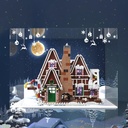 Acrylic Display Case for Lego 10267 Gingerbread House Model Dustproof Display Box Storage BoxTransparent Box Building Block Display Box for Lego 10267Only Case No Model