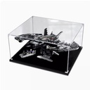 FEIFANBOYANG Acrylic Transparent Display Case for Lego 76161 Combat Aircraft Model Dustproof Transparent Display Case Showcase 236 236 118 inches Display Case Only 2mm