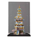 Acrylic Display Box for Lego 80058 Heavenly Pagoda Transparent Dustproof Display Box Compatible with Lego 80058 Construction kit Model not Included 2mm