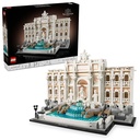 LEGO Architecture Trevi Fountain Baroque Monument Model Kit with Palazzo Poli Facade Minifigure Sculptures Home or Office Decor DIY Set for Adults Gift for HistoryLoving Men Women 21062