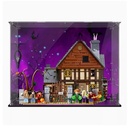 Acrylic Display Case Compatible with Lego 21341 Sisters magic house Building Block Model Protective UV Dust Collector Box Collectors Gift Box Only Background
