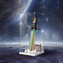 Acrylic Display Case Box Suitable for Lego 10391 Cross Moon CarnivalUsed for Model Display Exhibition Dust Prevention Storage Only Display Box No Model 3mm Transparent