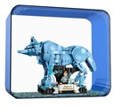 Acrylic Display Case Compatible with Lego 76414 Patronus Stag Acrylic Showcase Model Dust Cover Storage Box Integrated Design Wall Hanging Display Case Only B