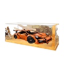 Acrylic Display Case for Lego Race Car 42096 Ultimate Display Solution for Model Collectibles Protect and Showcase Your ModelsGifts Theme D