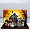 Acrylic Display Case Compatible with Lego 21351 Christmas Eve Surprise Building Block Model Protective UV Dust Collector Box Protect and Decorate Your masterpieces Box Only Style A