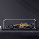 Acrylic Display Case Compatible with Lego 42141 Race Car Model Set Dustproof Transparent Display Case Storage Box Display Case Only 2mm