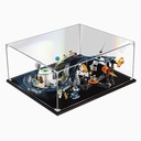 Acrylic Display Case for Lego 31142 Space CoasterDustproof Transparent Display Case Model Collection Display Case Model not included 2mm
