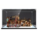 Acrylic Display Box for Lego 86220 Tongfu Inn Backyard Clear Dustproof Display Box Box Only Lego Set Not Included 3mm