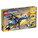 LEGO Creator 3in1 Twin Rotor Helicopter 31096 Building Kit 569 Pieces