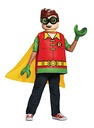 LEGO DISK66267K Classic DC Costume Boys Robin Medium