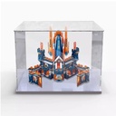 Acrylic Display Case For Lego 70357 Knights Castle Model Dustproof Transparent Acrylic Display Case Storage Box Model Not Included White base