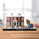 Transparent Acrylic Display Case for Lego 21330 Home Alone Model Dustproof Display Case Compatible with Lego 21330 Lego Model Not Included C