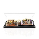 BoHeart Acrylic Display Case for Lego 10292 Friends Apartment Model customizedtransparent Dustproof display box can be collected Size70x35x15 cm Model Not Included basic model2mm