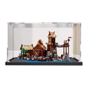 Transparent acrylic display box for Lego 21343 Viking Village model collection dustproof display box display box only 2mm