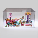 Acrylic Display Case For Lego 41375 Curious Playgrounds Model Dustproof Transparent Acrylic Display Case Storage Box Model Not Included White base