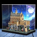 Transparent Acrylic Display Casefor Lego 76435 Castle Hall Model Clear BoxStorage BoxDisplay BoxCompatible with 76435 Model Display Box only High Stand Back Spray