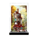 Acrylic Display Box for Lego 76437 Humble Abode Model Transparent Dustproof Display Box Storage Box Compatible with Lego 76437 Model Model Not Included Style A
