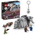 LEGO Star Wars Ambush on Ferrix Andor Series TacPod Vehicle Building Playset 75338 wStorm Trooper Keychain Bundle