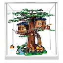 BoHeart Acrylic Display Case for Lego 21318 Thickened Clear Acrylic Display Box for Collectibles Countertop Display Case for Action Figures Model Toy Dustproof Showcase Black