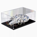 Clear Acrylic Display Box Compatible with Lego 75212 Millennium Falcon Model Dustproof Display Gifts Protect Decorations Collectibles Storage Organizer Box Only 2mm