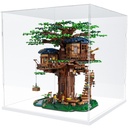 DuvinDD Acrylic Display Case for Collectibles Lego Clear Acrylic Display Box Countertop Dustproof Protection Large Showcase Toys Action Figure Stand Home Storage Box with Base 17x17x17 inch