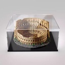 FEIFANBOYANG Acrylic Display case for Lego 10276 Colosseum Model Dustproof Transparent Collections Display Case Display Box only Black Base