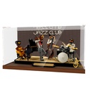 PIPART Acrylic Display Case for Lego 21334 Jazz Quartet Dustproof Clear Display Box Display Case ONLYLego Model NOT Included