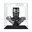 Customizable Acrylic Display Case for LEGO 76215 Black Panthor King TChala Model Building KitOnly Case No Model 2MM