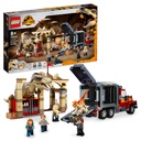 LEGO 76948 Jurassic World T rex Atrociraptor Dinosaur Breakout Dino Toy Set Toys for Kids Age 8 Plus with 4 Minifigures Market and Truck 2022 Movie Inspired