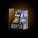 Acrylic Display Case for Lego 76780 Model Sturdy Protection for Your Collectible Model Not Included Background