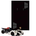 Display Wallboard for Lego 42137 Technic Formula E PorsAhe 99X Electric Adult Collectibles Lego Car Wall Mount for Building Set Gifts for Lego Lovers Only Display Wallboard
