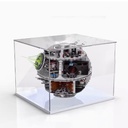 Acrylic Display Case For Lego 75159 Death Star Model Dustproof Transparent Acrylic Display Case Storage Box Model Not Included White base