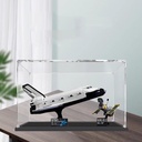 Acrylic Display Case Compatible with Lego 10283 NASA Space Shuttle Discovery Model Set Dustproof Transparent Display Case Storage Box Display Case Only Transparent
