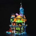 BRIKSMAX Led Lighting Kit for LEGO NINJAGO NINJAGO City Gardens Compatible with Lego 71741 Building Blocks Model Not Include the Lego Set