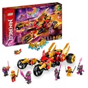 LEGO 71773 NINJAGO Kais Golden Dragon Raider MultiTerrain Transforming Car Toy with Kai and Zane Minifigures Building Set for Kids Boys Girls Aged 8 Plus