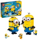 LEGO 75551 Minions BrickBuilt Minions and Their Lair Building Toy Gift Idea for Boys and Girls Display Models with Stuart Kevin Bob Figures