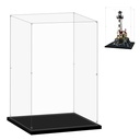 LILIKAKA Acrylic Display Case for Lego 21335 Motorized Lighthouse 1181x1181x2283inches 30x30x58cm Protect Your Collectibles from Dust with a Clear Showcase