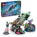 LEGO Avatar The Way of Water Mako Submarine 75577 Buildable Toy Model Underwater Ocean Set with Alien Fish and Stingray Figures Movie Gift for Kids and Movie Fans