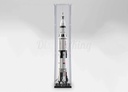 Acrylic Display case for Lego NASA Apollo Saturn V 213093mm Thickness dustFree and Crystal Clear Display case with Screw Lego Set is not Included No Background