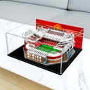 Acrylic Display Case for Lego 10272 Dustproof Clear Display Box Showcase for Lego 10272 Old Trafford Manchester United NOT Included The Model Mortise and tenon gluefree model